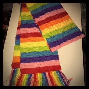 Rainbow Tapestry/ Oversized Scarf, Home Decor!